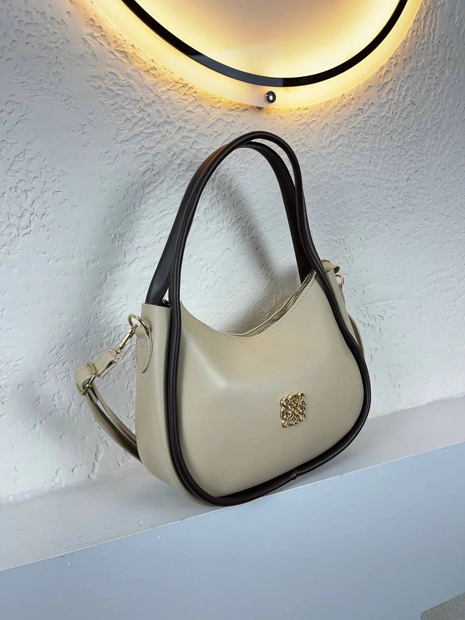 Vizon Çanta Kahve Sap Çapraz Çanta CB5200