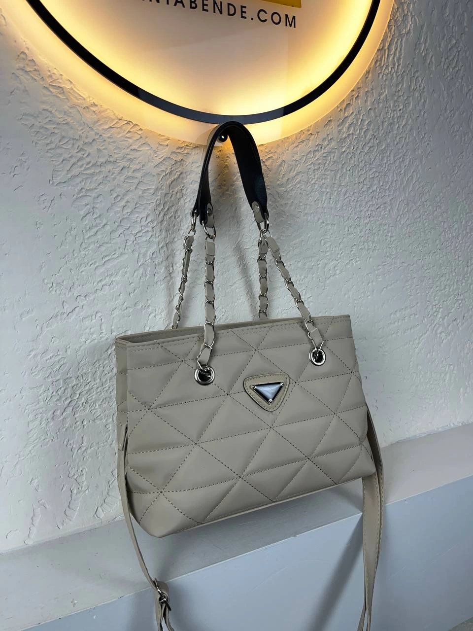 Vizon Kapitone 2 Bölme Kalite Çanta CB4176