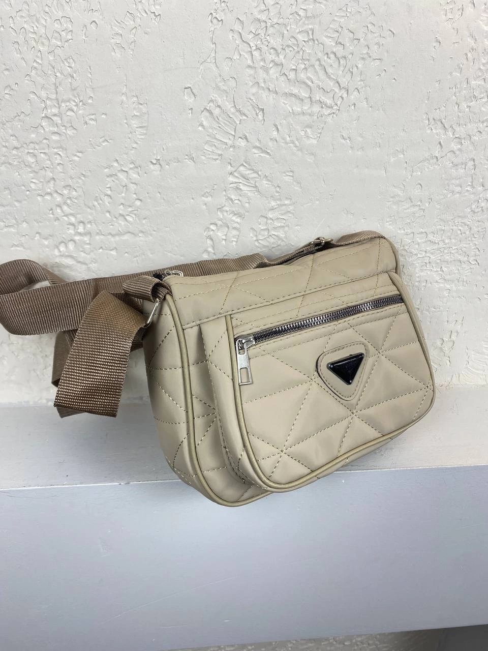 Vizon Kapitone 2 Bölme Kol Çanta