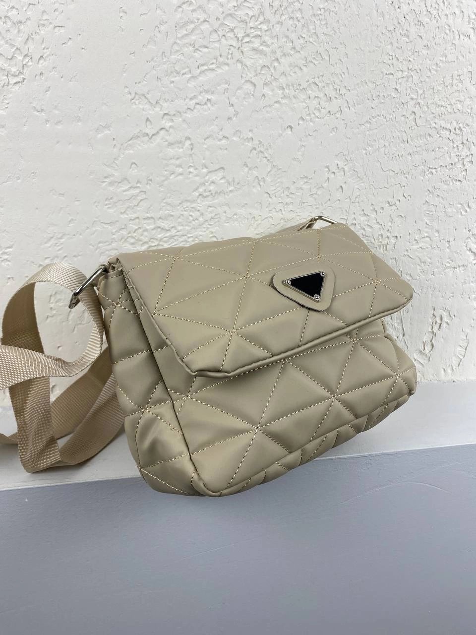 Vizon Kapitone Çapraz Çanta 2024