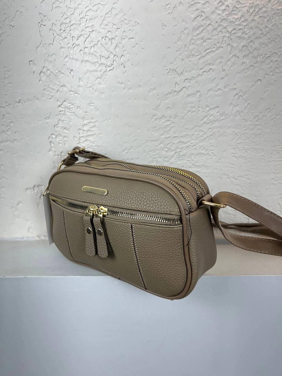 Vizon Renk 3 Bölme Kalite Çanta CB3268