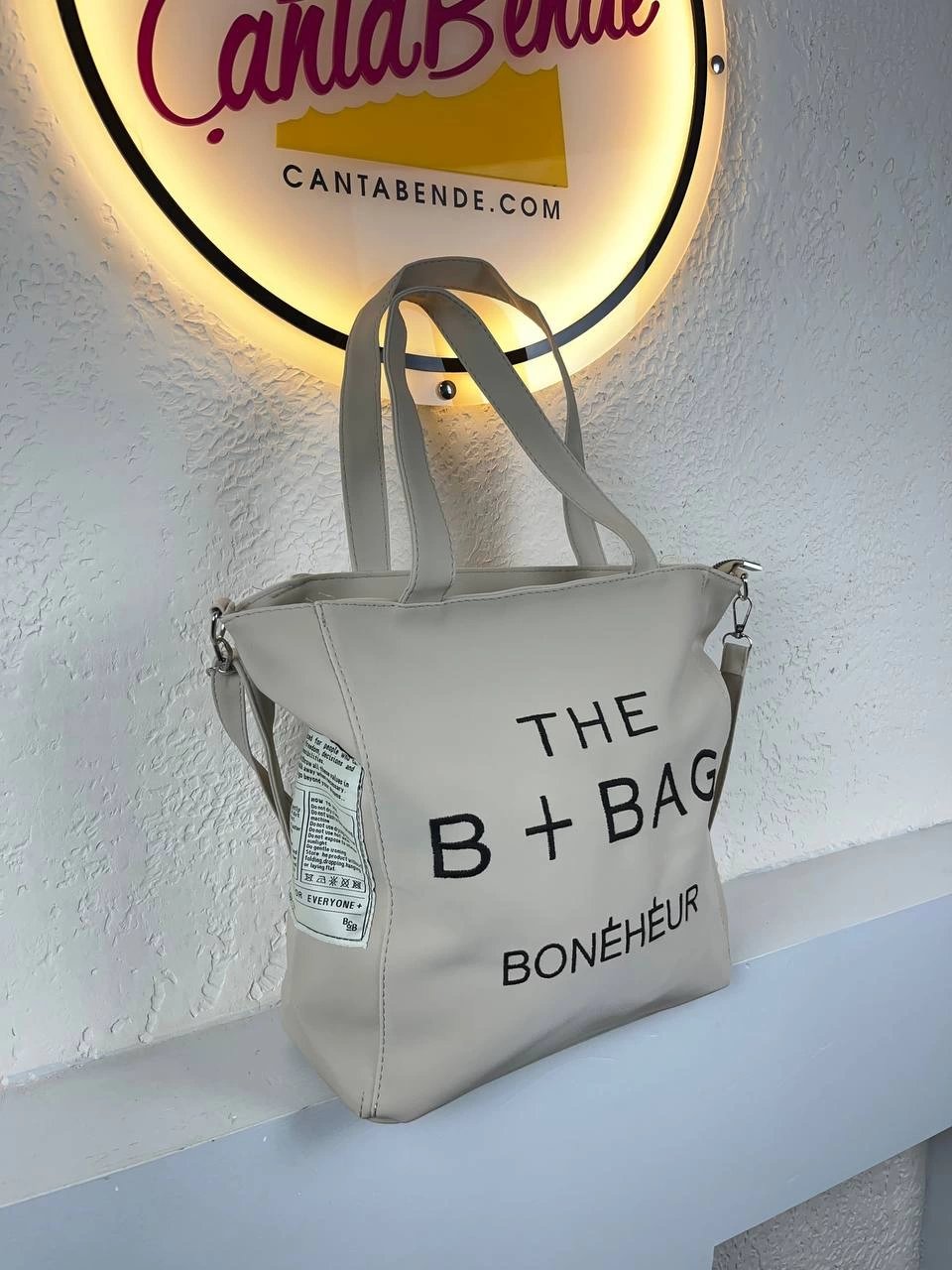 Vizon Renk Büyük Boy Kol Çanta CB4186