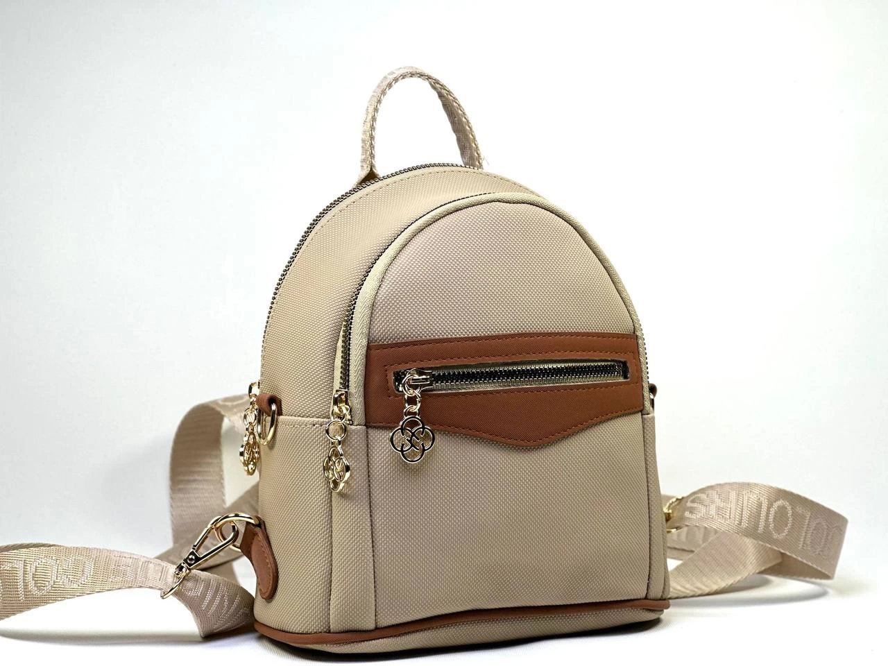 Vizon Renk Hem Sırt Hem Çapraz Çanta CB8914