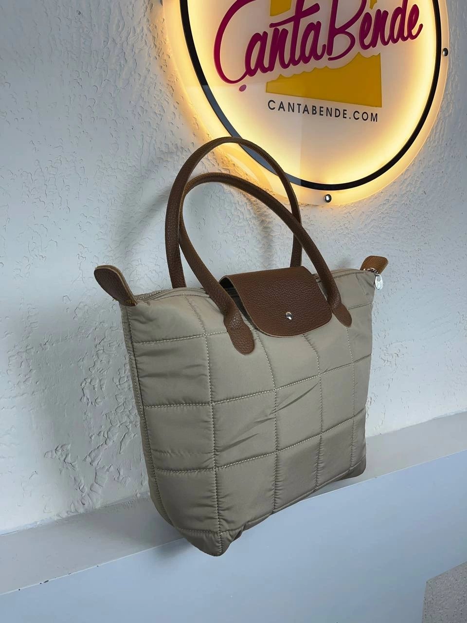 Vizon Renk Kapitone 2025 Kol Çanta CB3217