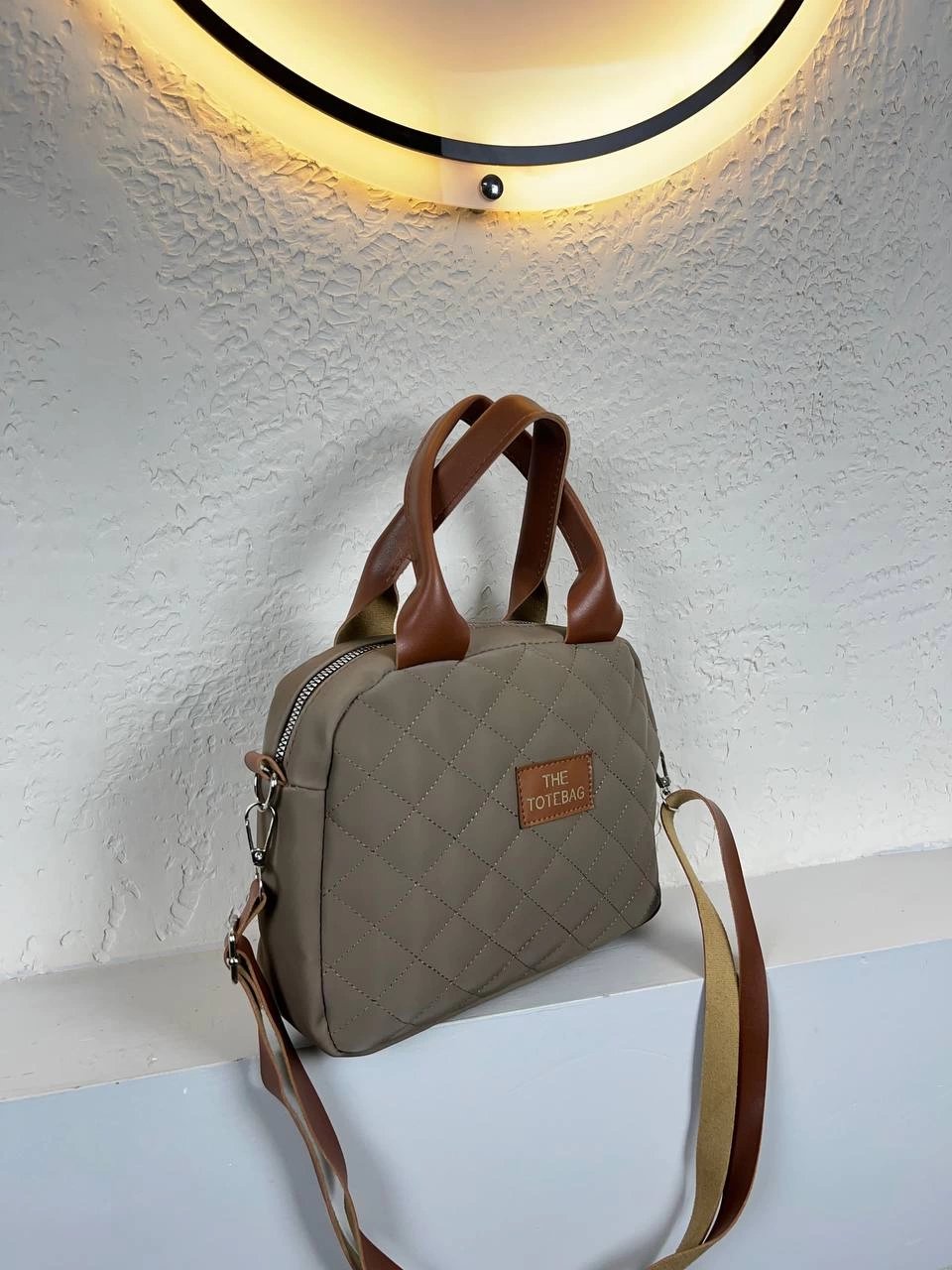 Vizon Renk Kapitone Çanta CB9630