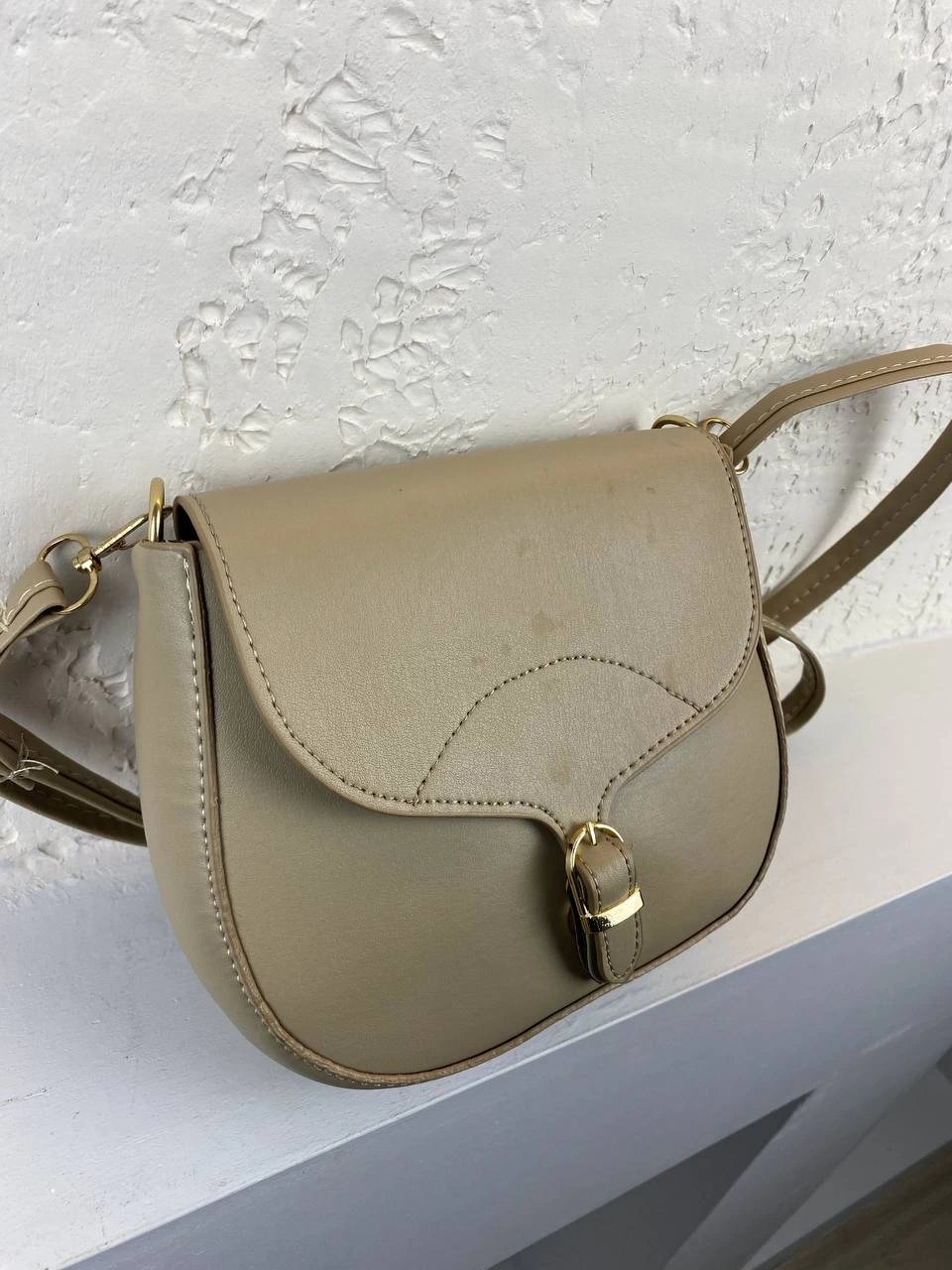 Vizon Renk Mini Çanta