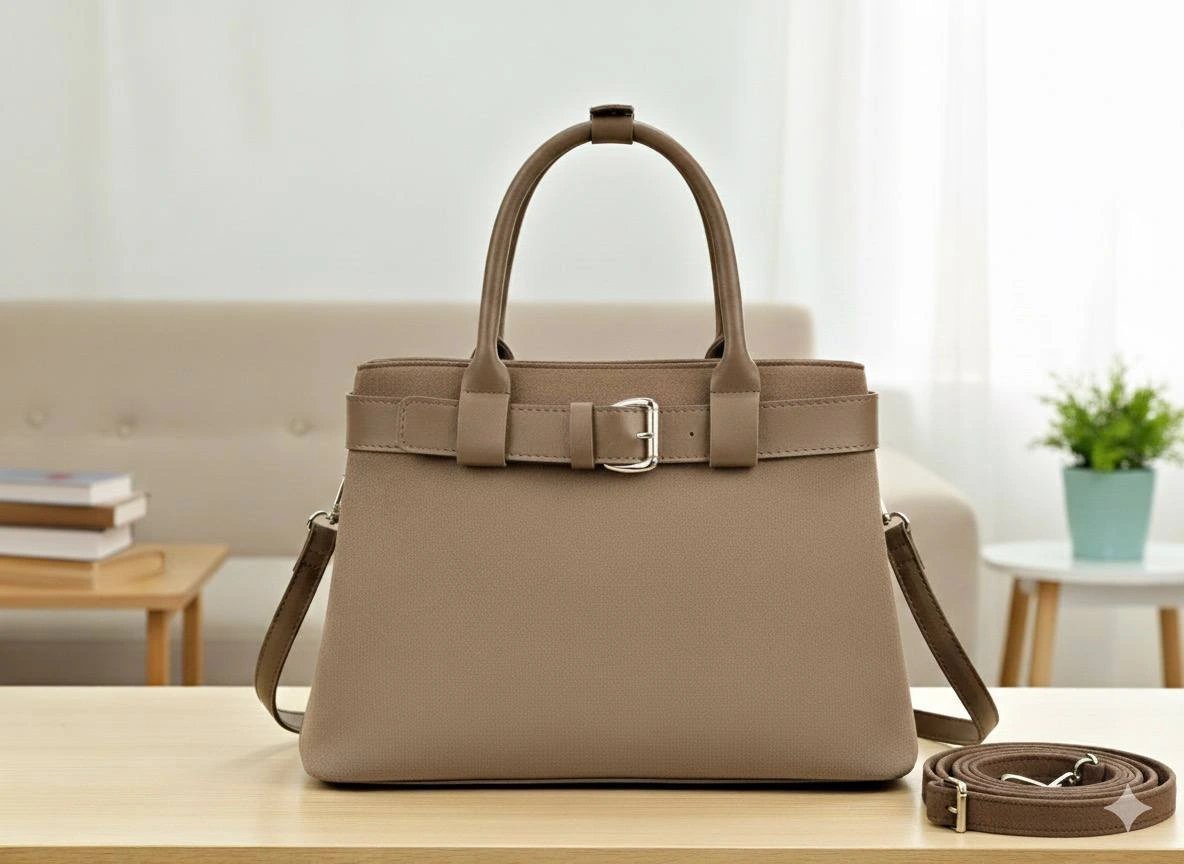 Vizon Renk NUBUK Kalite BRLN Çanta CB11412