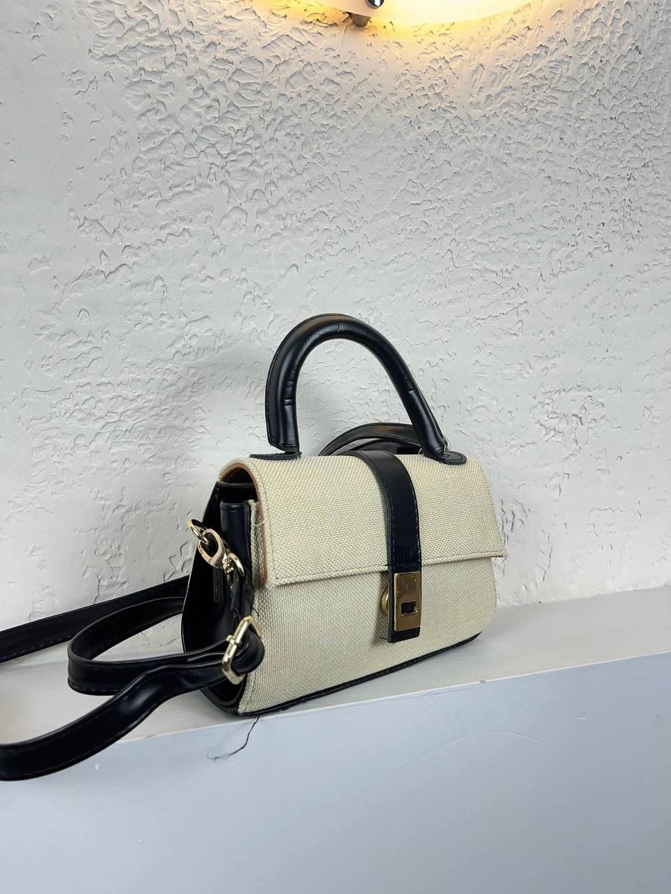 Vizon Renk Siyah Sap Kalite Çanta ikra2019