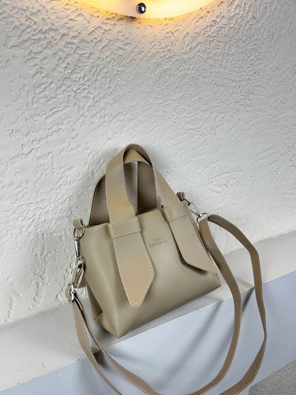 Vizon Renk Tote 2025 Çanta CB6374