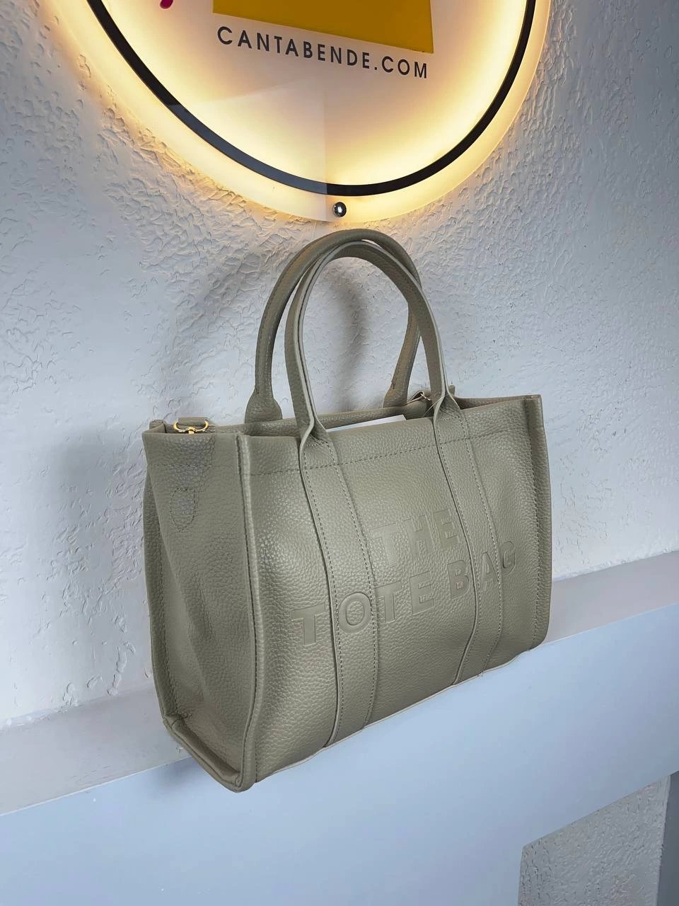 Vizon Renk TOTE Çanta CB3942