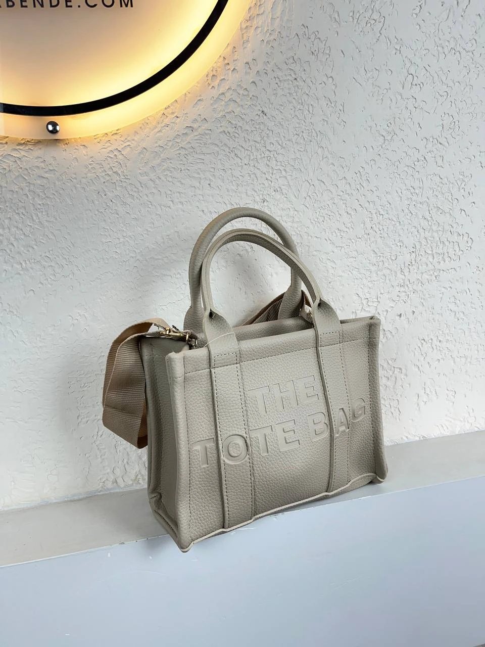 Vizon Renk Tote Çanta CB89111