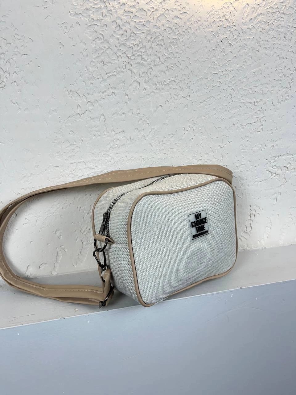 Vizon Renk Vizon Kenar Hasır Çanta CB2021