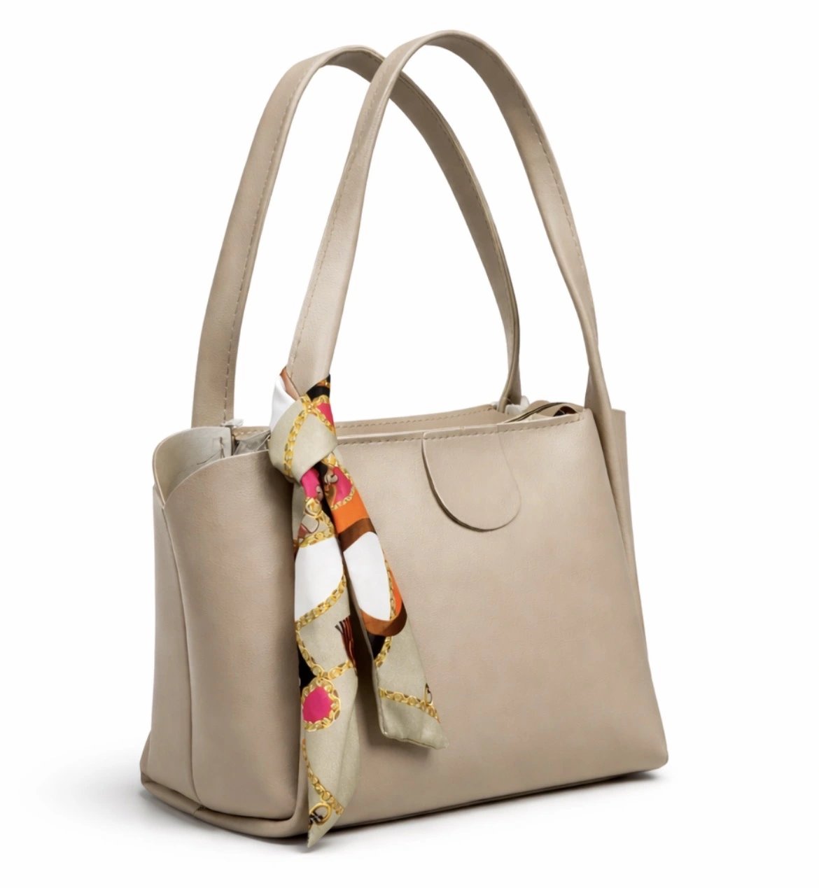 Vizon Renk Yeni Fularlı Kol Çanta CB1444