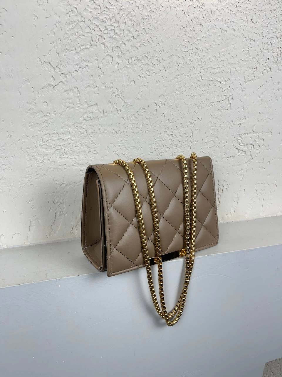 Vizon Renk YENİ Kapitone Çanta CB3941