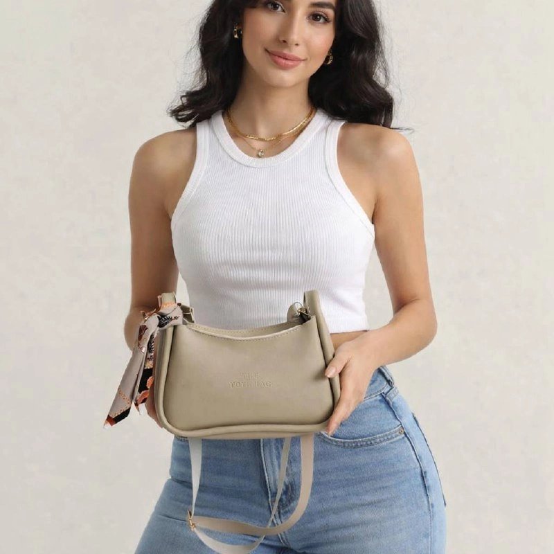 Vizon Renk Yeni TOTE Çapraz Çanta CB2872