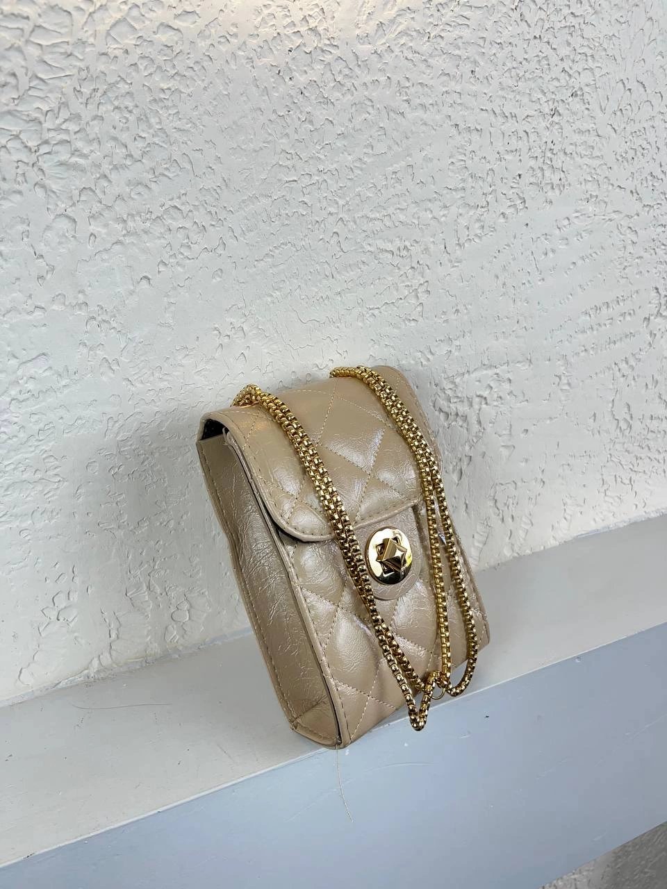 Vizon Renk YENİ ZİNCİRLİ Çanta CB6814