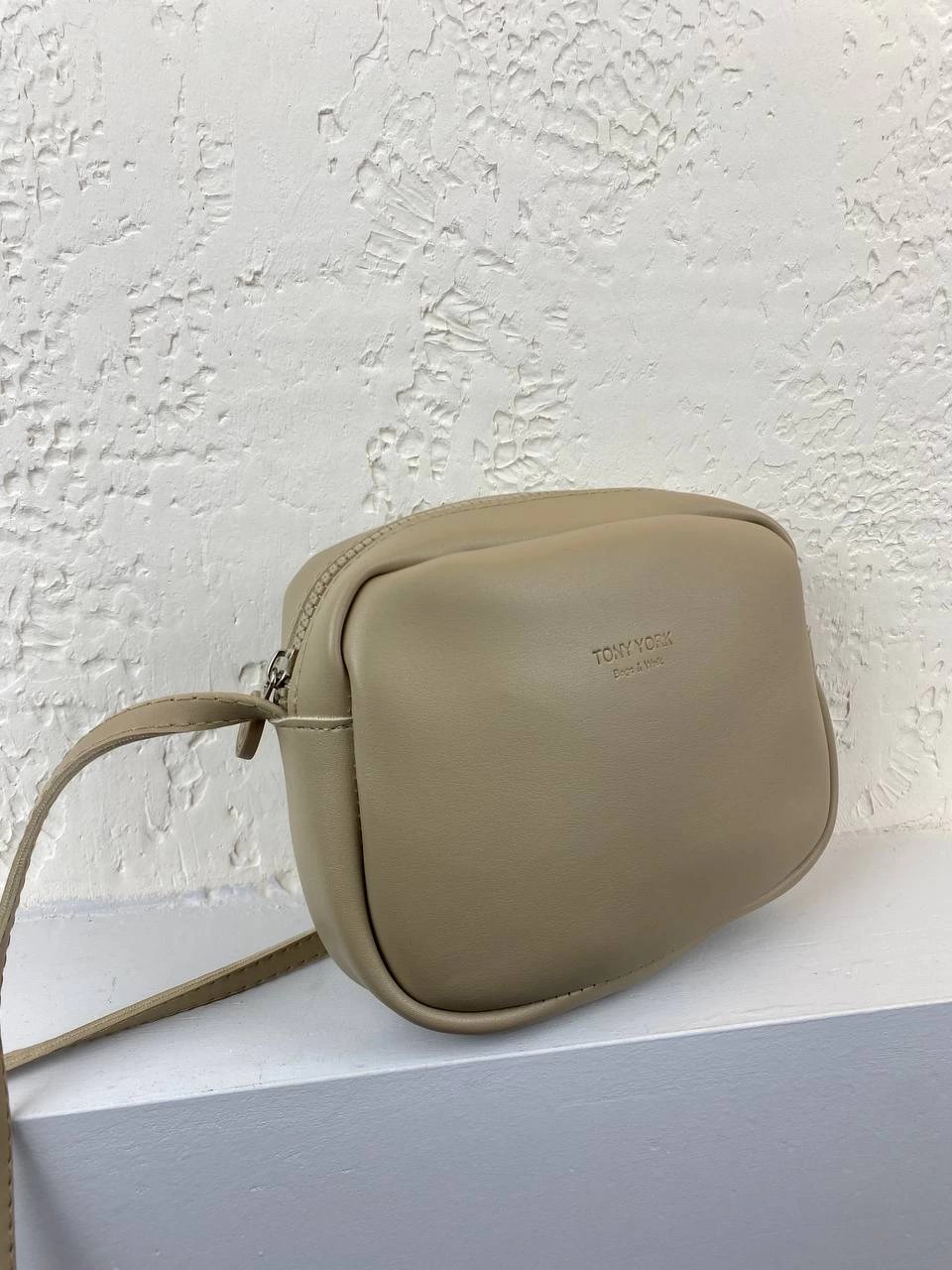 Vizon Renk Yumuşak Deri Çanta CB2025