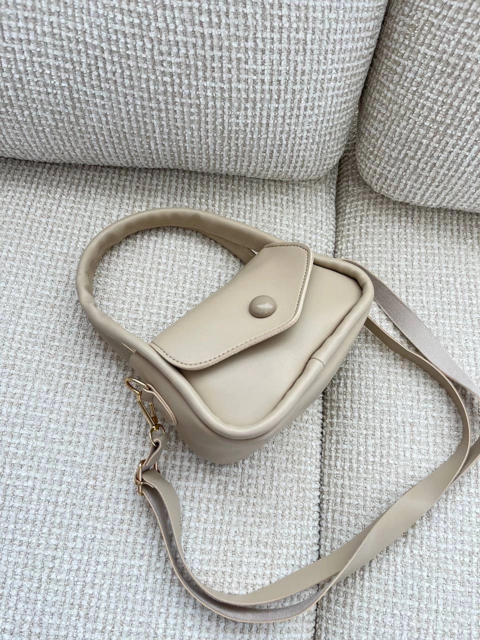 Vizon Renk Yumuşak Deri Kampanya Çanta CB3663