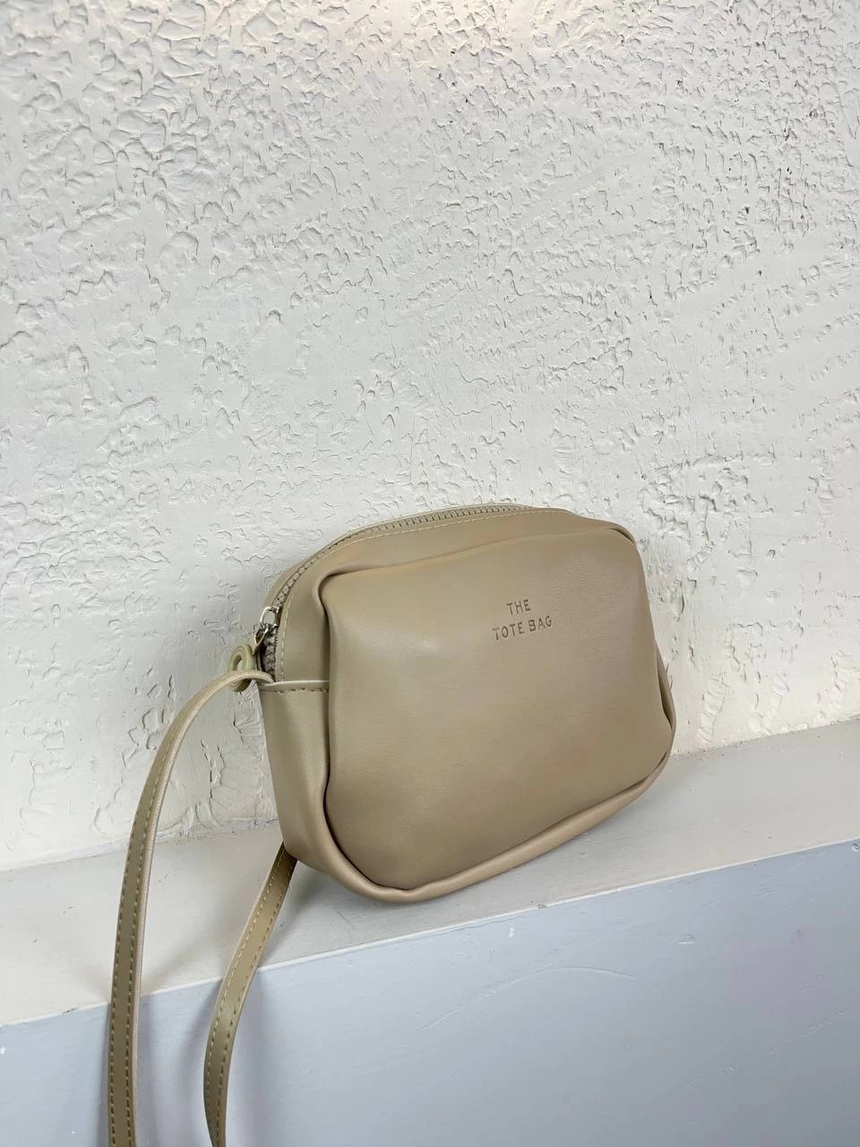 Vizon Renk Yumuşak Deri TONY Çanta CB1294