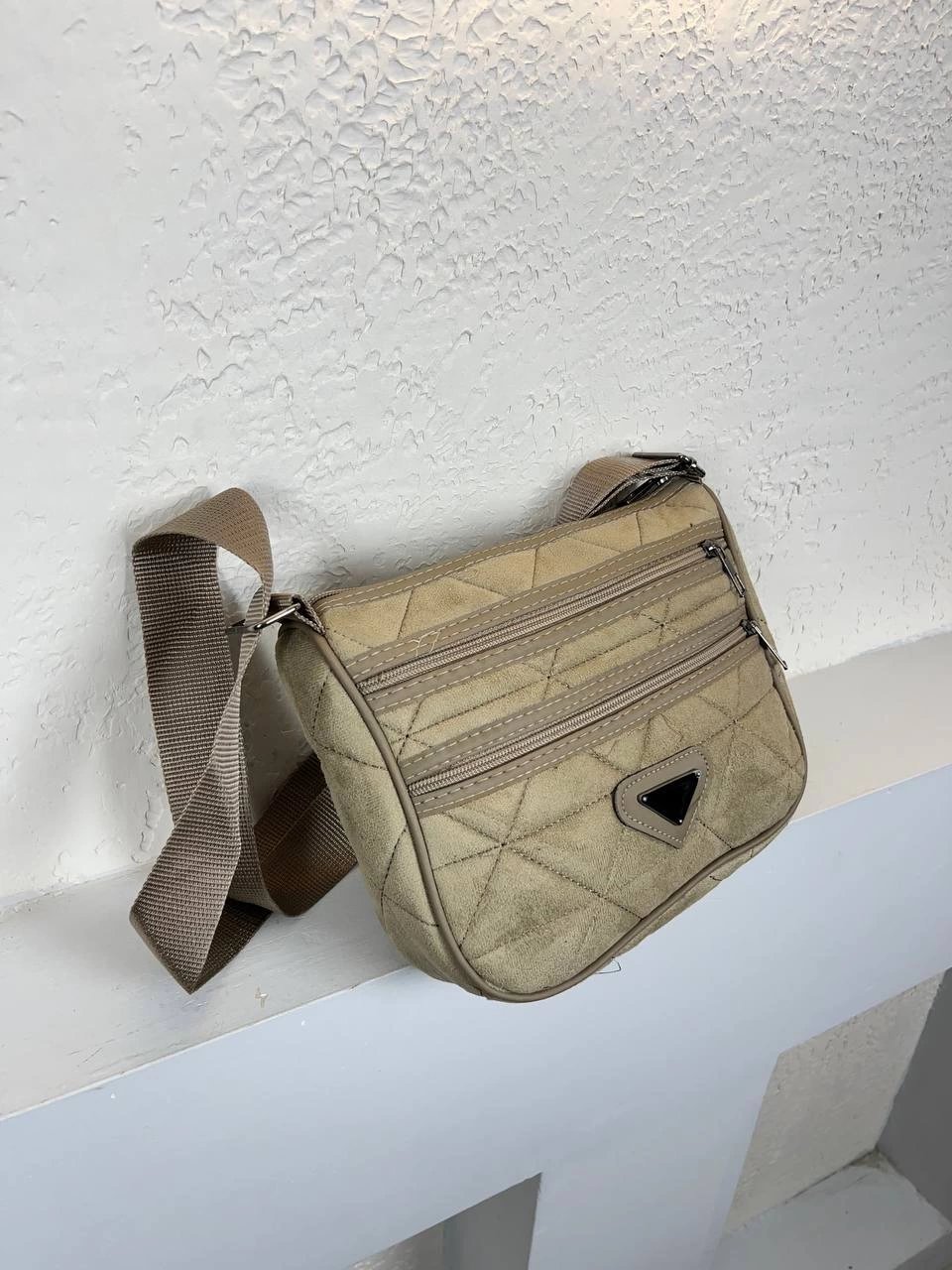 Vizon Süet 3 Bölme Çanta CB2519