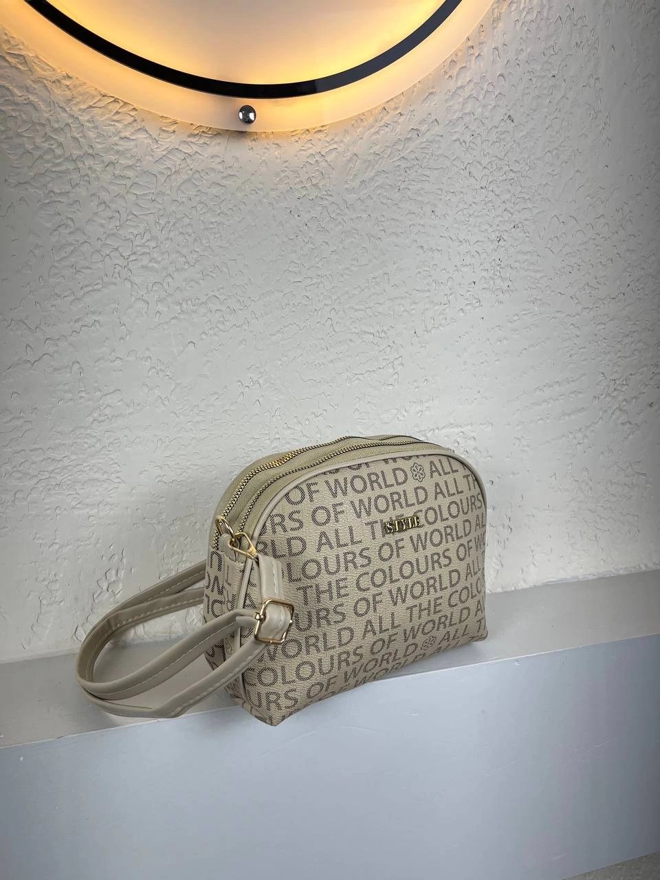 Vizon Yazılı 2 Bölme Çanta CB6374