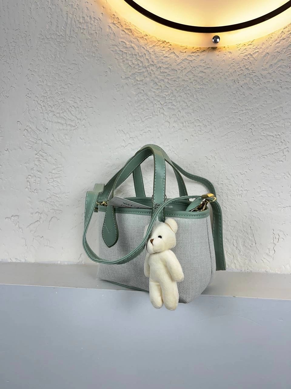 Yeşil Ayıcıklı Kampanya Çanta CB7439