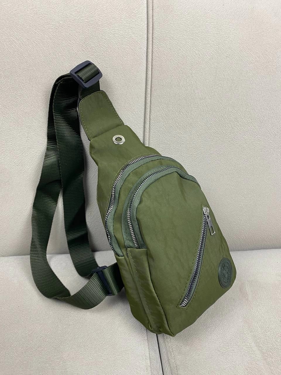 Yeşil Renk BODYBAG ÇAPRAZ FERMUARLI Çanta CB1941