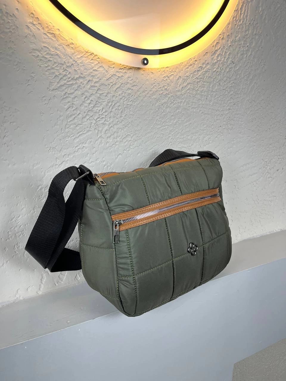 Yeşil Paraşüt Yeni Çapraz Çanta CB0367