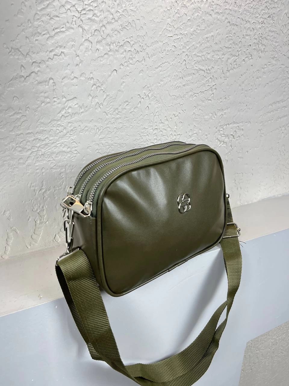 Yeşil Renk 3 Bölme Kalite Çanta CB6370