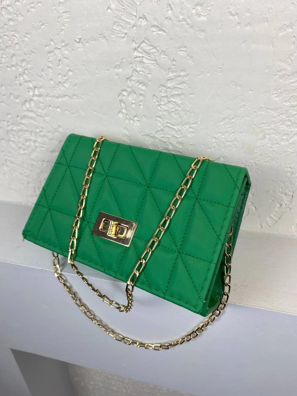 Yeşil Renk Yeni Sezon Zincirli Çanta
