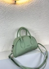 Açık Yeşil Renk Tote Lakos Deri Çanta CB9256