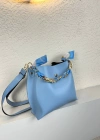 Bebe Mavi Fularlı Çapraz Çanta CB5219