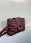 Bordo Kapitone 2 Bölmeli Kalite Çanta CB8798