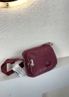 Bordo Renk 3 Bölmeli Krinkıl Çapraz Çanta CB5279