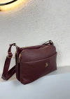 Bordo Renk 4 Bölme HB Çanta CB2369