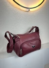 Bordo Renk 4 Bölme HB Çanta CB5411