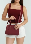 Bordo Renk Kalıp Çanta CB4139