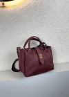 Bordo Renk LAKOS Deri Çapraz Çanta CB72382