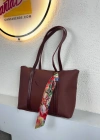Bordo Renk LAKOS FULARLI Çanta CB2211