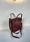 Bordo Renk Mini BAG Çapraz Çanta CB5217