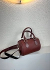 Bordo Renk MİNİ Silindir Çapraz Çanta CB89111