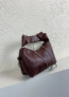 Bordo Renk Mini Zincirli Çanta CB6713