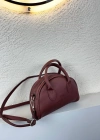 Bordo Renk Tote Lakos Deri Çanta CB9256