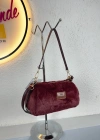 Bordo Renk TOTE PELUŞ Çanta CB90223