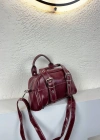 Bordo Renk YENİ KALİTE Çanta ÖN KEMERLİ CB9812