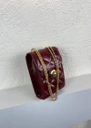 Bordo Renk YENİ ZİNCİRLİ Çanta CB6814