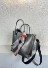 Gri MİNİ BOY Fularlı Çanta CB0000
