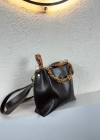 Kahve Fularlı Çapraz Çanta CB5219