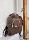 Kahve KALİTE 3 BÖLME Sırt Çanta CB3074