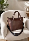 Kahve Renk Tote Yeni Çanta CB10451